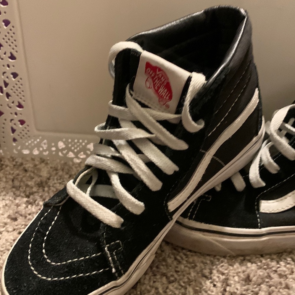 Barely worn vans